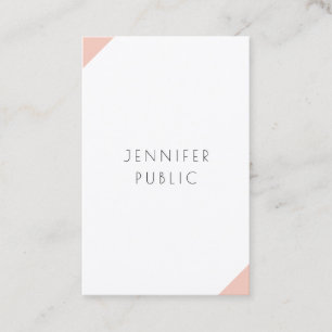Modern Elegant Professional Simple Template Business Card