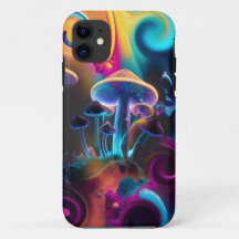 MODERN ELEGANT PSYCHEDELIC ARTISTIC MUSHROOM 