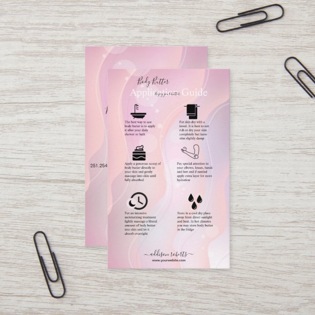 Modern Elegant Purple Holographic Logo  Business C Business Card (Front/Back In Situ)