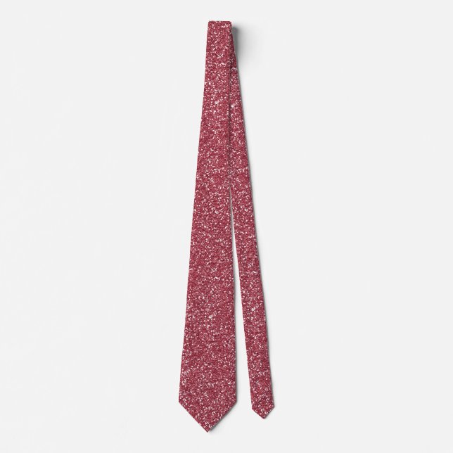 Modern Elegant Rose Gold Men and Women Tie (Front)