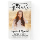 Modern Elegant Script 1 Photo Vertical Graduation