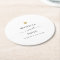 Modern Elegant Script Minimal Gold Wedding