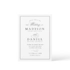 Modern Elegant Script QR Code Photo Budget Wedding