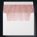 Modern Elegant Script Return Address Envelope<br><div class="desc">Easily replace the name and address details by clicking the "Personalise" button. Perfect adorning your invitations,  announcements,  and general mailing needs.</div>