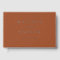 Modern Elegant Script Terracotta Photo Wedding