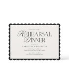Modern Elegant Script Type Rehearsal Dinner
