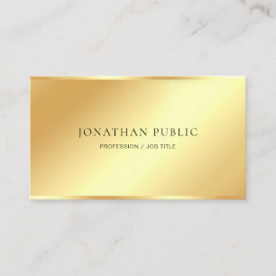 Modern Elegant Simple Design Template Professional Business Card
