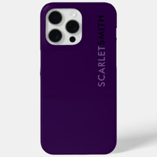 Modern elegant simple minimalist iPhone 15 pro max case