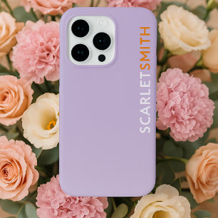 Modern elegant simple minimalist  iPhone 15 pro case