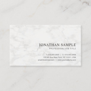 Modern Elegant Simple Professional Template Business Card