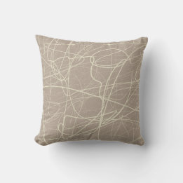 Modern elegant sketch cushion