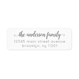 Modern Elegant Stylish Classic Grey Script Family