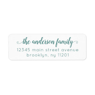 Modern Elegant Stylish Lake Green Script Family