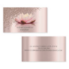 Modern Elegant Stylish Rose Gold Diamonds Lotus