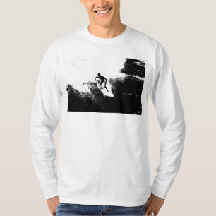 Modern Elegant Surfer Trendy Template Pop Art T-Shirt