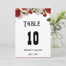 Modern Elegant Taupe Wedding Table Number