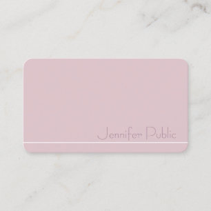 Modern Elegant Template Trendy Professional Top Business Card