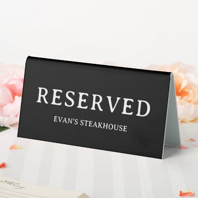 Modern Elegant Typography Simple Clean Reserved (In SItu (Wedding))