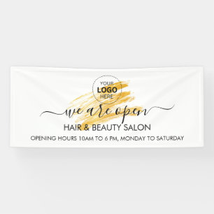 Modern Elegant Wave Glitter Banner