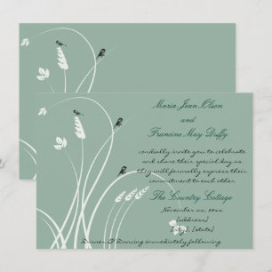 Modern, Elegant Wedding Invitation