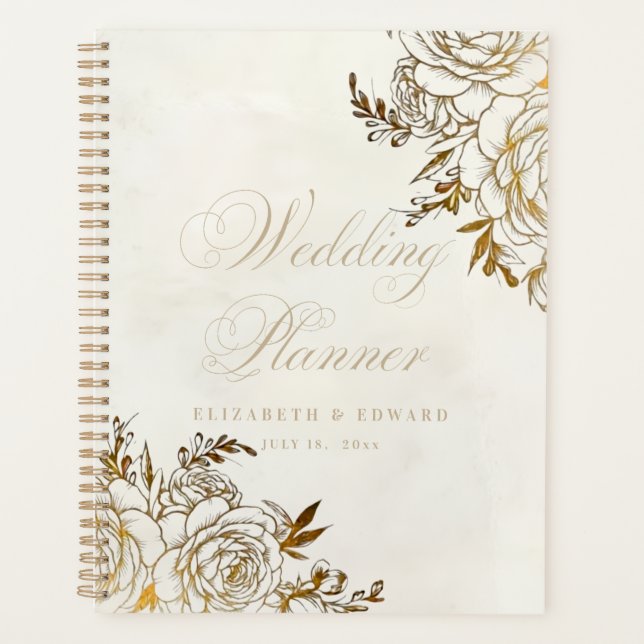 Modern Elegant Wedding Planner (Front)