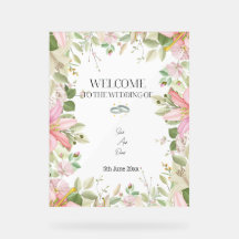 Modern Elegant Wedding  Welcome 