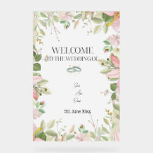 Modern Elegant Wedding Welcome
