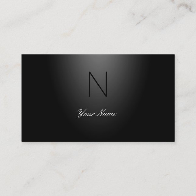 Modern Elegante Business Card (Front)