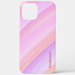 Modern Eligant Retro Line Monogram iPhone 12 Pro Max Case