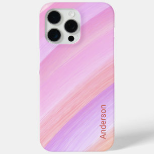 Modern Eligant Retro Line Monogram iPhone 15 Pro Max Case