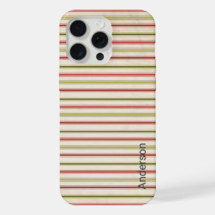 Modern Eligant Retro Line Monogram iPhone 15 Pro Max Case