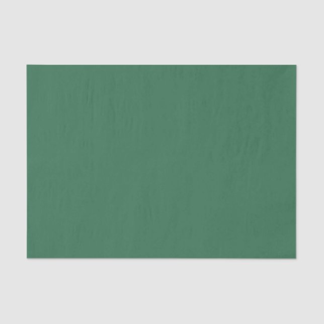 Modern Emerald Green Plain Colour Birthday Party Tissue Paper (Front)
