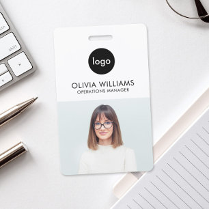 Modern Employee Photo ID Company ID Badge