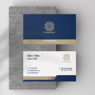 Modern Entrepreneur, CEO & Founder Business Card