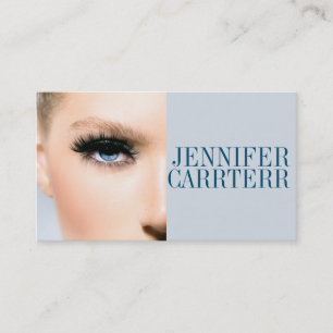 Modern Esthetician Salon Spa Makeup Artist Card