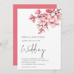 Modern Eucalyptus Elegant Script Sage Wedding Invitation