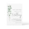 Modern Eucalyptus Elegant Script Sage Wedding
