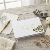 Modern Eucalyptus Gold Foil Botanical Watercolor