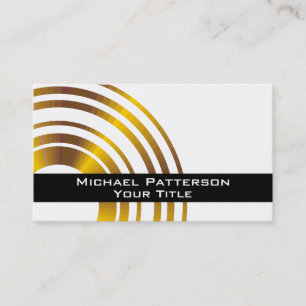 Modern Executive Circles Professional Business Card