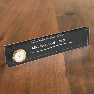 Modern Executive Corporate Office Desk Name Plates
