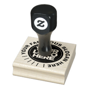 Modern eyecatching rubber ink stamp