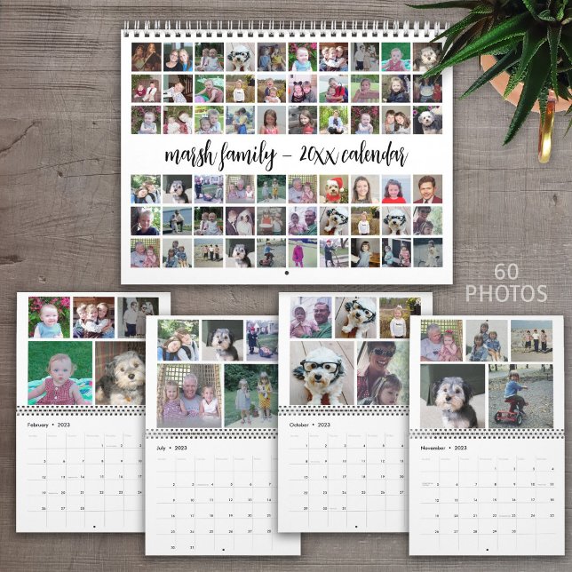 Modern Family 60 Photo - 5 Per Month Custom Calendar (Creator Uploaded)