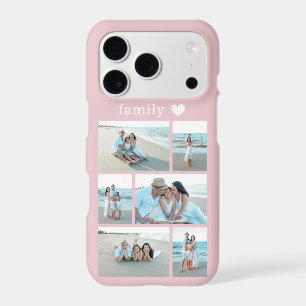Modern Family 6 Photo Blush Pink