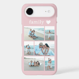 Modern Family 6 Photo Blush Pink