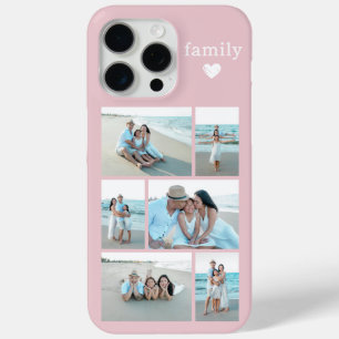 Modern Family 6 Photo Blush Pink iPhone 15 Pro Max Case