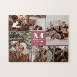 Modern Family 6 Photo Collage Instagram Pictures Jigsaw Puzzle