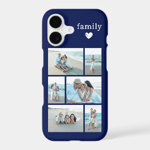Modern Family 6 Photo Navy Blue