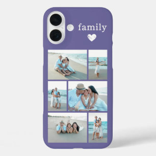 Modern Family 6 Photo Purple iPhone 16 Plus Case