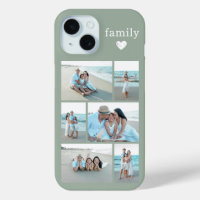 Modern Family 6 Photo Sage Green