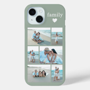 Modern Family 6 Photo Sage Green iPhone 15 Case
